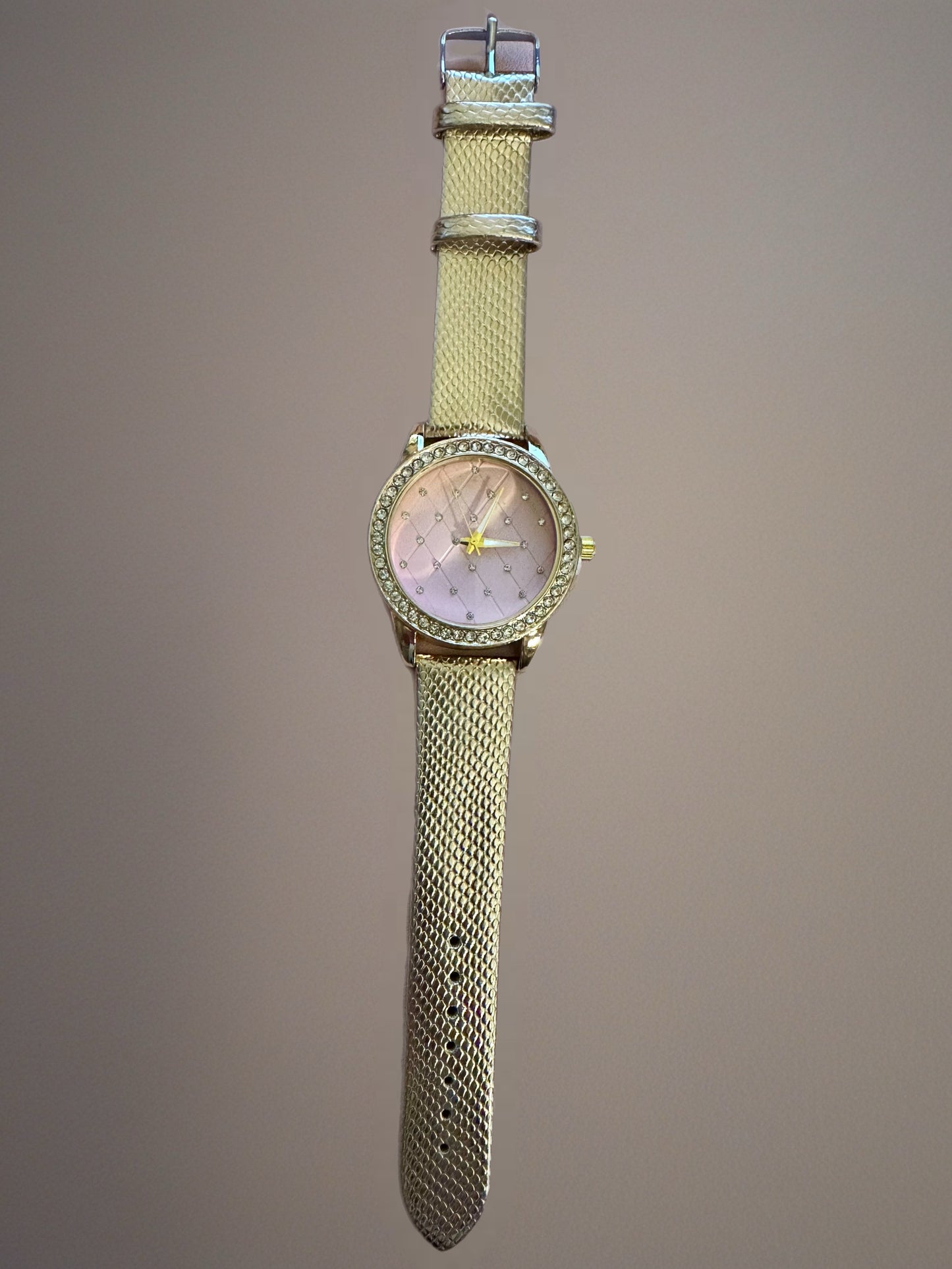 Crystal Elegance Mesh Watch