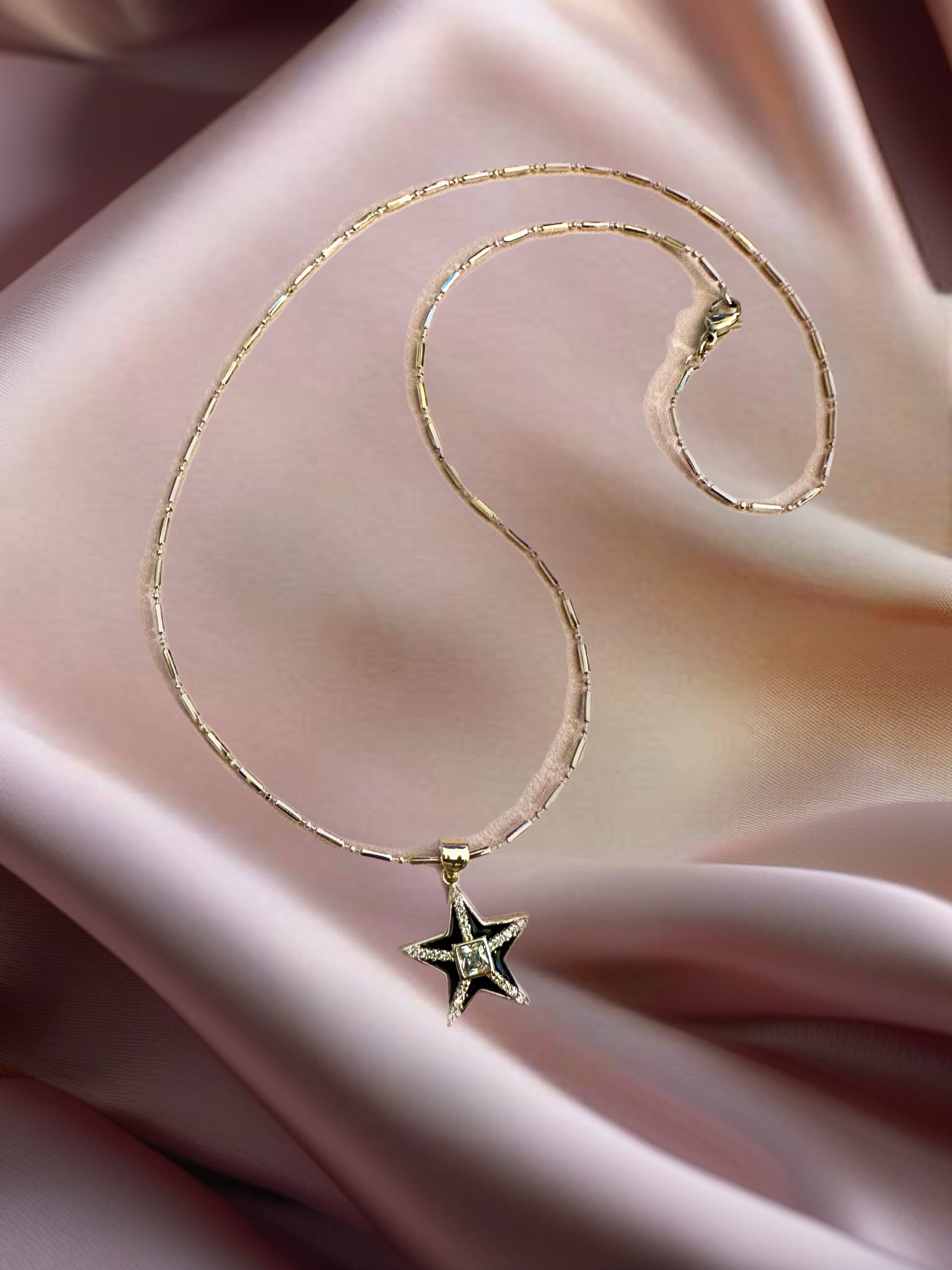 Celestial Noir Necklace – Alladelle