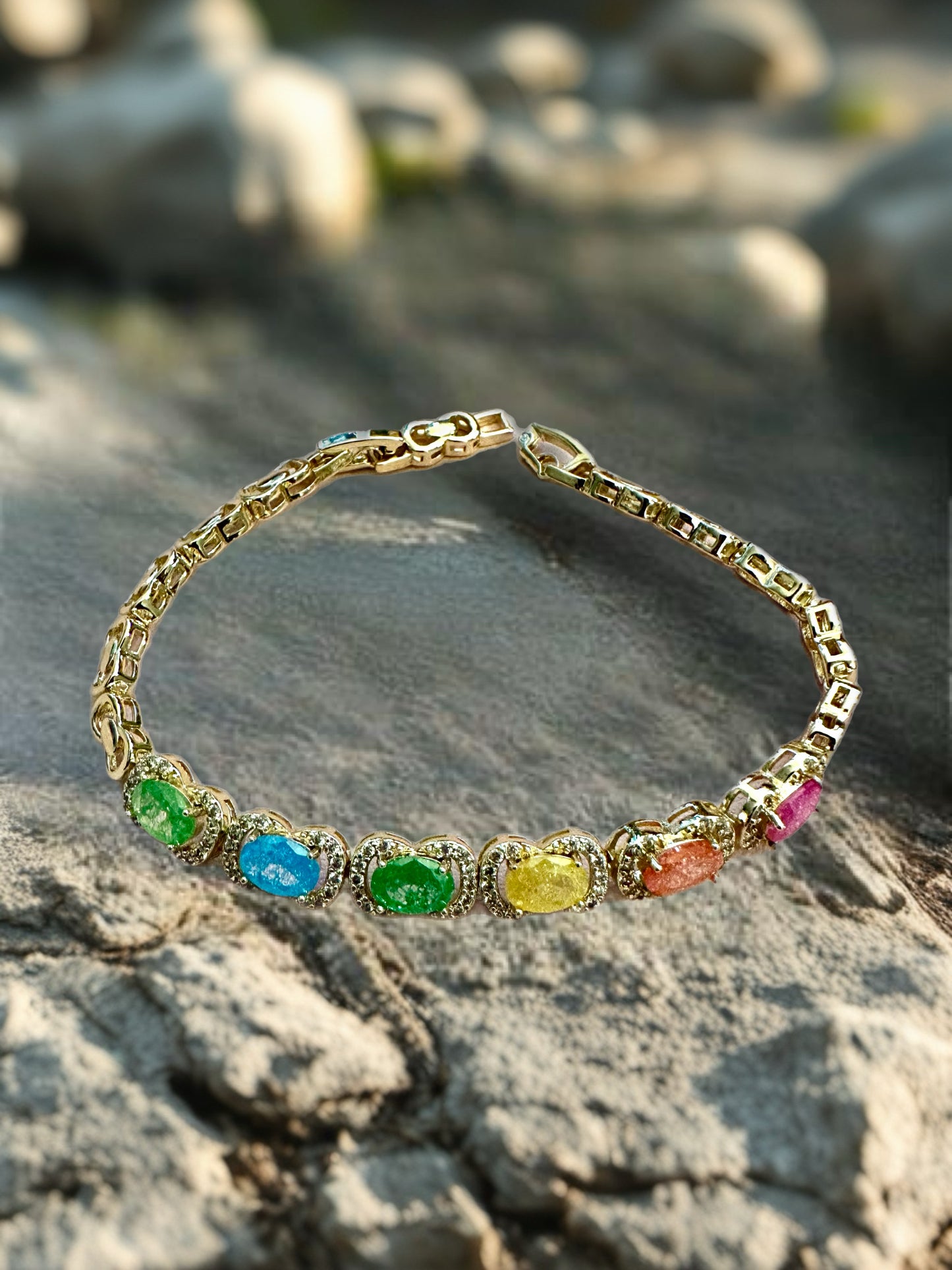 Rainbow Elegance Bracelet
