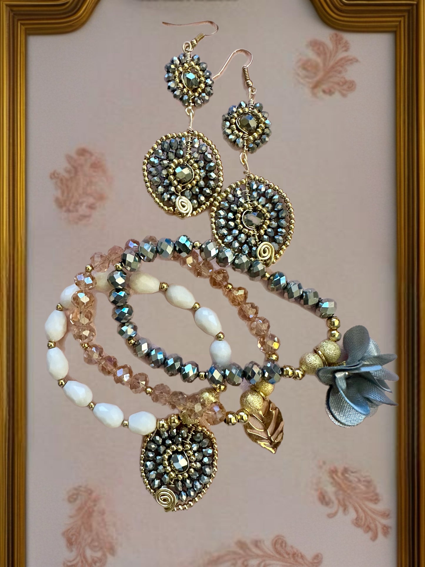 Gilded Bloom Set