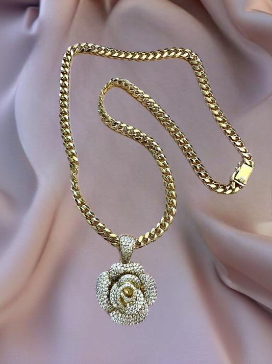 eternal Rose Necklace