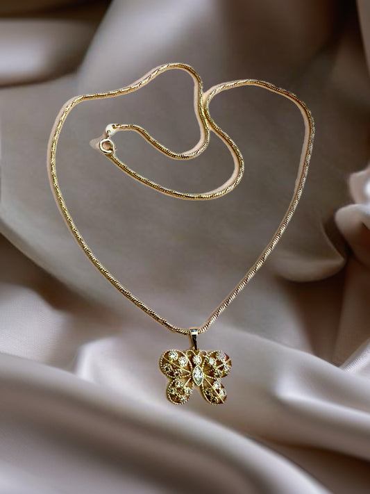 Radiant Wings Necklace