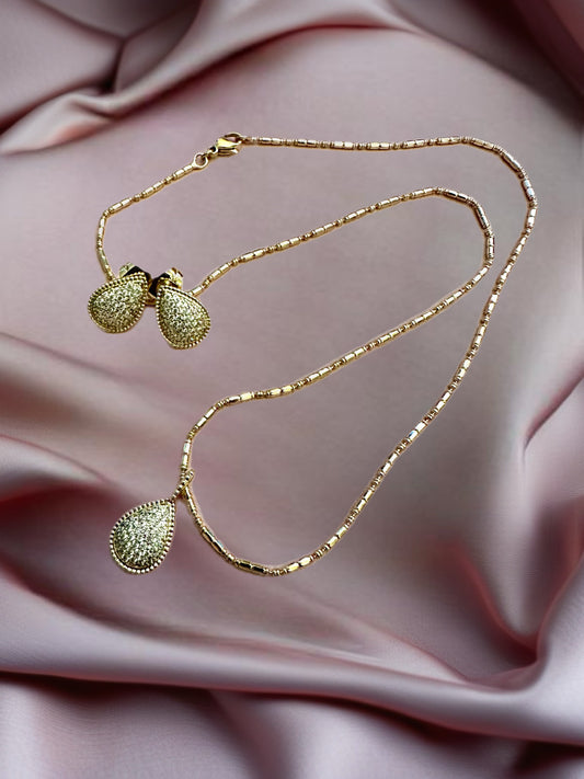 Golden Dewdrop Set