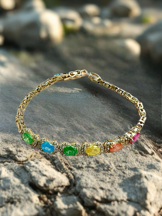 Rainbow Elegance Bracelet